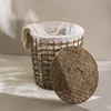 HOMLA DENAHI Košík na bielizeň z morských rias 36x43x47 cm Náhľad obrázku produktu 2