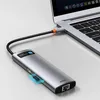 Baseus Metal Gleam 8W1 Wielofunkcyjny Hub Usb Typ C - Usb Podgląd zdjęcia produktu 26