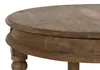 MASSIVMOEBEL24.DE Couchtisch Sheesham rund Ø 70 cm grau Produktbild-Vorschau 3
