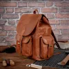 Belveder Rucksack aus Echt-Leder Kurierrucksack Produktbild-Vorschau 3