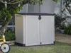 Coffre de jardin en résine multifonctions 880 l - beige Voir les images du produit 15