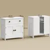 HOMCOM Waschbeckenunterschrank mit Soft-Close-Scharnieren, Produktbild-Vorschau 3
