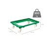SparSet 6x Transportroller für Euroboxen 60x40cm mit Produktbild-Vorschau 3