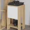 Houseland EMA Nachttisch Saphir Eiche/Weiß Produktbild-Vorschau 8