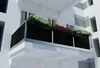 Sichtschutzmatte Rattan Geflecht 90 cm hoch Sichtschutz Produktbild-Vorschau 7