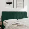 vidaXL Kopfteil-Kissen "Hanko" Dunkelgrün 140 cm Samt Produktbild-Vorschau 3
