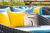 MuchoWow® Outdoor Kissen - Linie - Pastell - Gestaltung - Produktbild-Vorschau 4