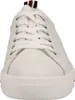 A front view of a white sneaker. Produktbild-Vorschau
