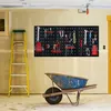 Parois à outils XMTECH Paroi à trous pour outils Étagère Voir les images du produit 4