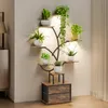 Mondeer Pflanzenregal 160cm, mit LED-Lampe, 9 Etagen & 2 Produktbild-Vorschau 1