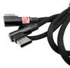 3.2 Gen1 USB-A auf USB-C 90° Winkelkabel Ladekabel nylon Produktbild-Vorschau 3