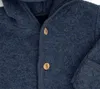 Mono para bebé de Engel, con capucha, botones de madera y Vista previa de la imagen del producto 3