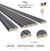 WAVE Lamellen 2,75m HEXIM MDF Holz Lamellenwand Produktbild-Vorschau 2