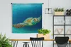 MuchoWow® Wandteppich Wandbehang Nahaufnahme einer Grünen Produktbild-Vorschau 2