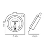 Tescoma 636154, 70 mm, 40 mm, 80 mm Náhľad obrázku produktu 2