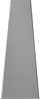 A single, gray, trapezoidal panel is shown against a white background. Podgląd zdjęcia produktu