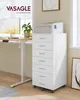 VASAGLE Rollcontainer, Aktenschrank, Schubladenschrank, Produktbild-Vorschau 2