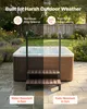 VEVOR Treppe für Whirlpools mit Handläufen 2-stufig 82 cm Produktbild-Vorschau 5