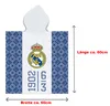 Real Madrid Kinder Kapuzen Bade-Poncho 60x120 cm Fußball Produktbild-Vorschau 3