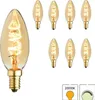 8-er Set LED-Kerzenlampen E14 | 2 Watt dimmbar | 2000K Produktbild-Vorschau 1