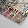 Bilder auf glas - Stadt Straße Haus - 100x60cm - Glasbilder Produktbild-Vorschau 5