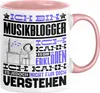 Musikblogger Geschenk Tasse Geschenkidee für Musikblogger Produktbild-Vorschau 1