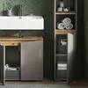 Vicco Badschrank Marelle, 30 x 180 cm mit Türen, und Produktbild-Vorschau 5