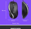 Logitech Corded Mouse M500S myszka Po prawej stronie USB Podgląd zdjęcia produktu 35