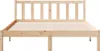 vidaXL Letto in legno massiccio extra lungo senza materasso Anteprima dell’immagine prodotto 4
