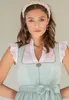 MarJo Dirndlbluse "Kemmern" Flügelarm | Weiß Größe: 38 Produktbild-Vorschau 5