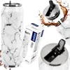 Orion | Gobelet thermo - Blanc - 700 ml - Paille dans le Voir les images du produit 2