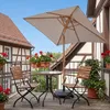 Sekey Rechteckiger Sonnenschirm 200x150 cm Holzoptik, Produktbild-Vorschau 14