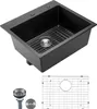 SucceBuy lavello da cucina in granito (635 x 559 x 254 mm) Anteprima dell’immagine prodotto 1