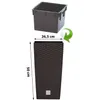 Pflanztopf aus Kunststoff, H 50 cm - Ø 26,5 cm mit Produktbild-Vorschau 3