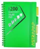 Onglet Carnet de notes B5 100k Grille Neon Line Astra Voir les images du produit 3