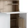 Vicco Biurko sekretarskie Alena, 85 x 27 cm, Sonoma/Biały Podgląd zdjęcia produktu 6