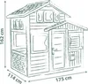 Spielhaus Smoby Friends House Evo, Modern, Geräumig, Tür, Produktbild-Vorschau 5