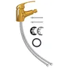 vidaXL Salle de bains Bidet Mitigeur Golden 13x12 cm Voir les images du produit 1
