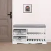 Happy Home Schuhbank mit Sitzfläche, Sitzbank mit Stauraum, Produktbild-Vorschau 2