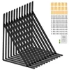 Soportes para estanterías VEVOR, 460 x 305 x 25 mm, 12 Vista previa de la imagen del producto 2
