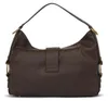 Guess Camden Shoulder Bag Hnědý Náhled obrázku produktu 8