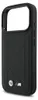 Étui MagSafe iPhone 17 Pro similicuir noir logo BMW métal Voir les images du produit 6