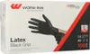 Work-Inn Latex Black Grip Einmalhandschuhe schwarz Produktbild-Vorschau 1