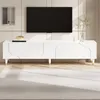 Merax TV Lowboard mit asymmetrisches Bogenrelief, TV Produktbild-Vorschau 1