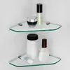 S'AFIELINA Glasregal Duschablage Glas Eckregal 6mm Hartglas Produktbild-Vorschau 2