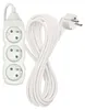 Prodlužovací kabel 7 m / 3 zásuvky / bílý / PVC / 1,5 mm2 Productafbeelding-voorbeeld