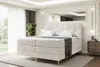 ALTDECOR Boxspringbett mit Gold Füßen, Matratze und Produktbild-Vorschau 1
