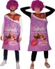 Schokoladen Kostüm Vernasch Mich Frau und Mann mit pinken Perücken von Vorne Produktbild-Vorschau