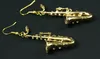 Saxofonohrringe Ohrringe Saxofon Miniblings Jazz Produktbild-Vorschau 4