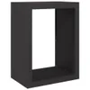 vidaXL Étagère à bois de chauffage Noir 60x40x80 cm Acier Voir les images du produit 1